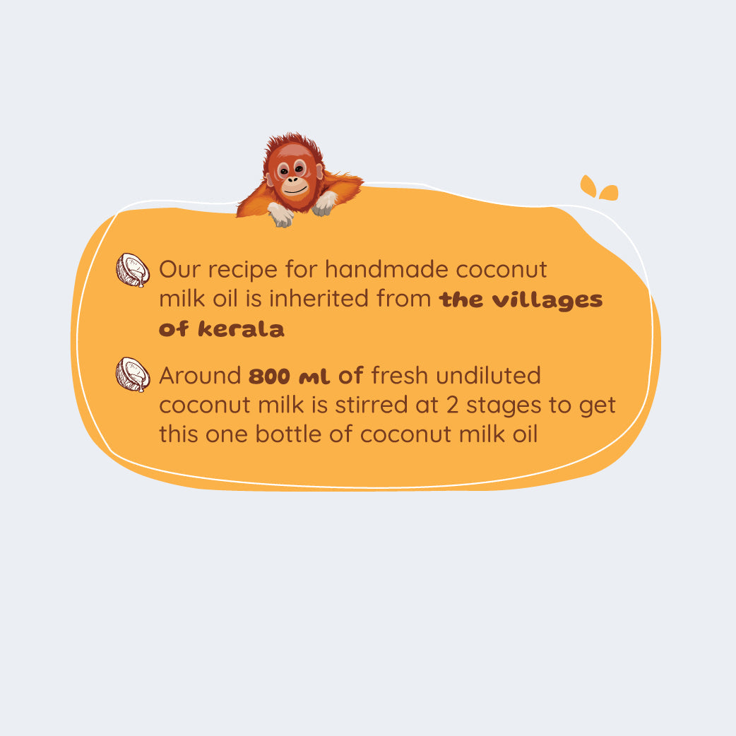 Coconut Milk Massage Oil for Babies - 100mL
