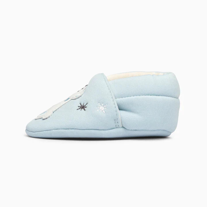 Polar Cotton Baby Shoe - Light Blue