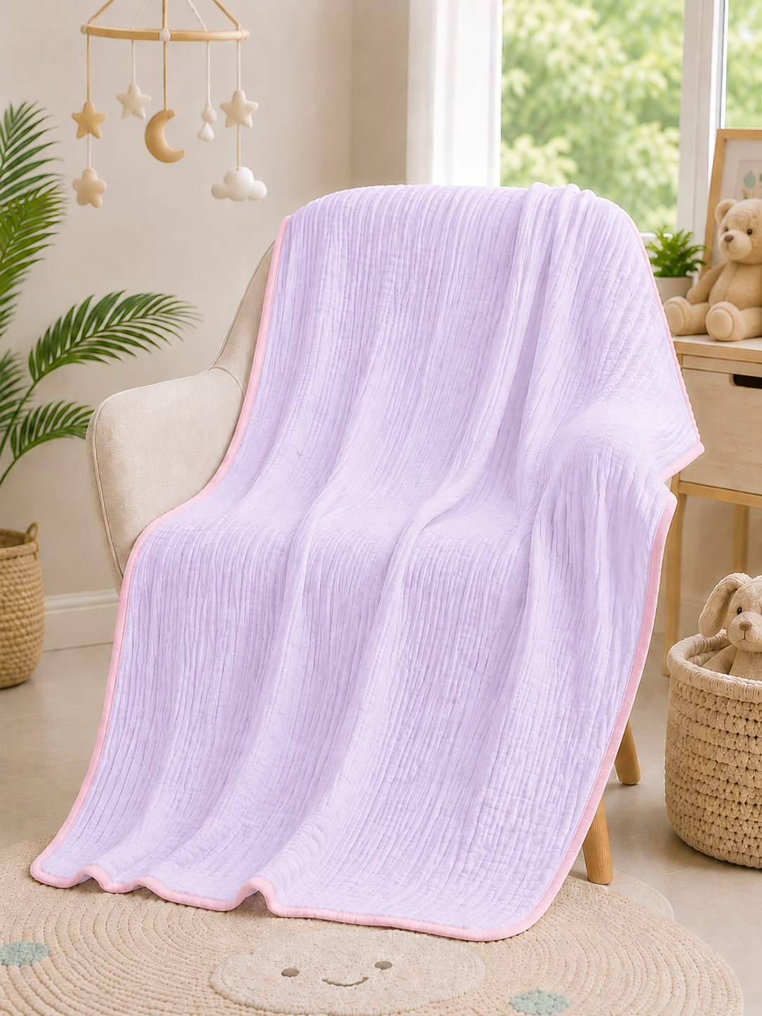 Premium Crinkle Muslin Swaddle