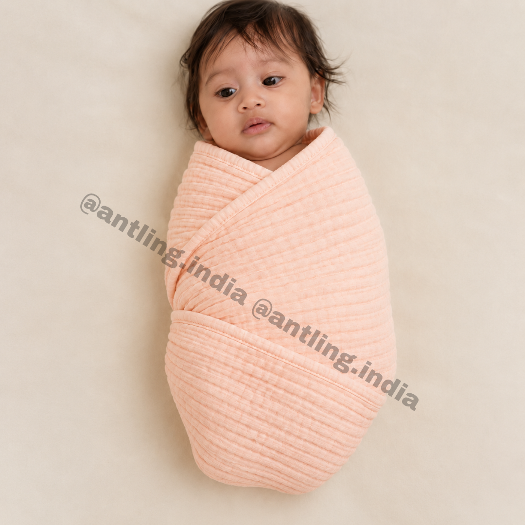 Premium Crinkle Muslin Swaddle