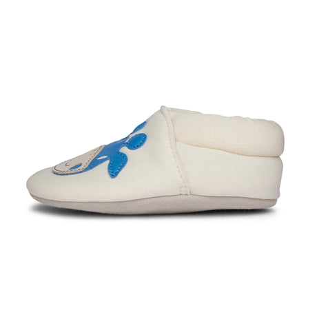 Baby Giraffe Cotton Baby Shoe - Cream