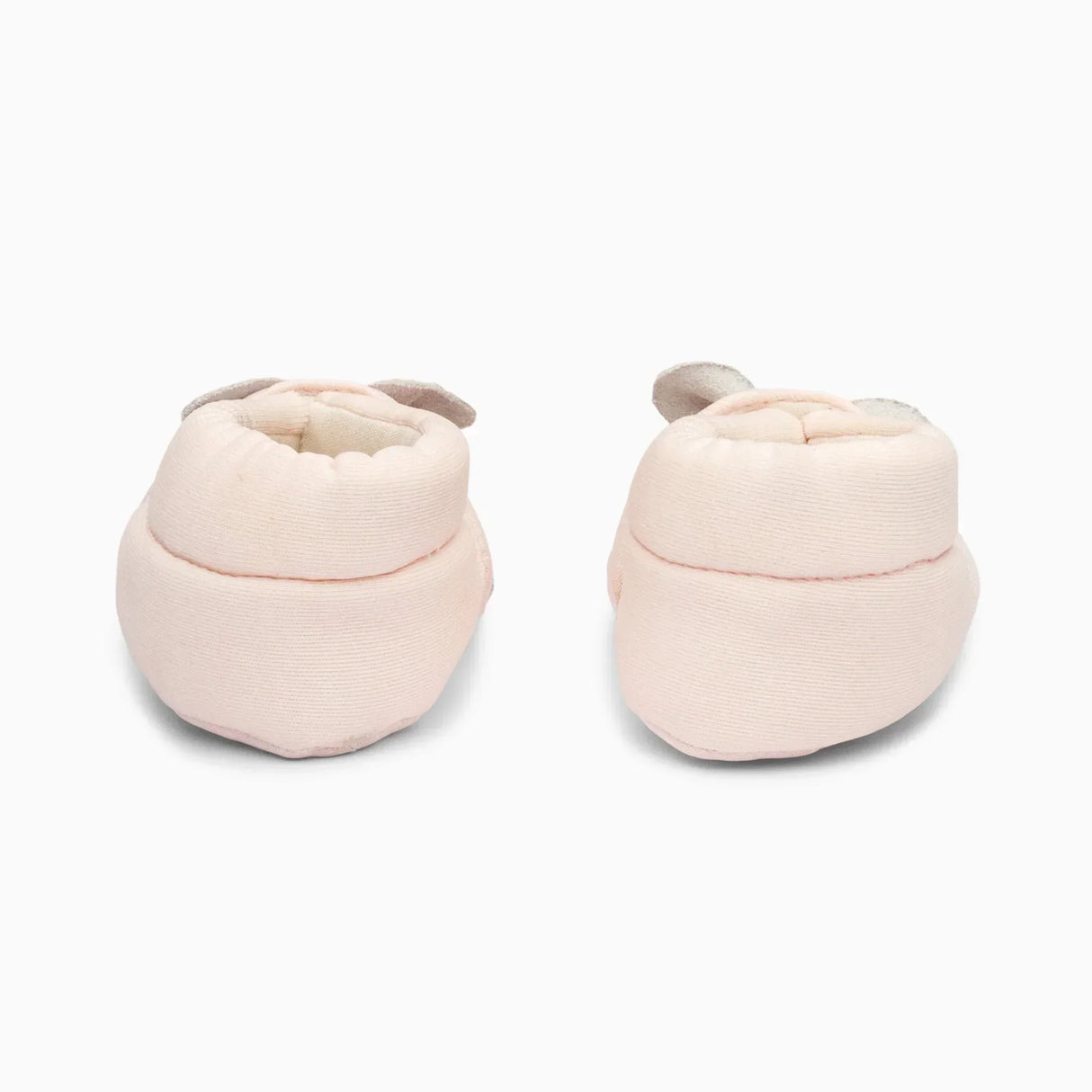 Bow Cotton Baby Shoe - Baby Pink