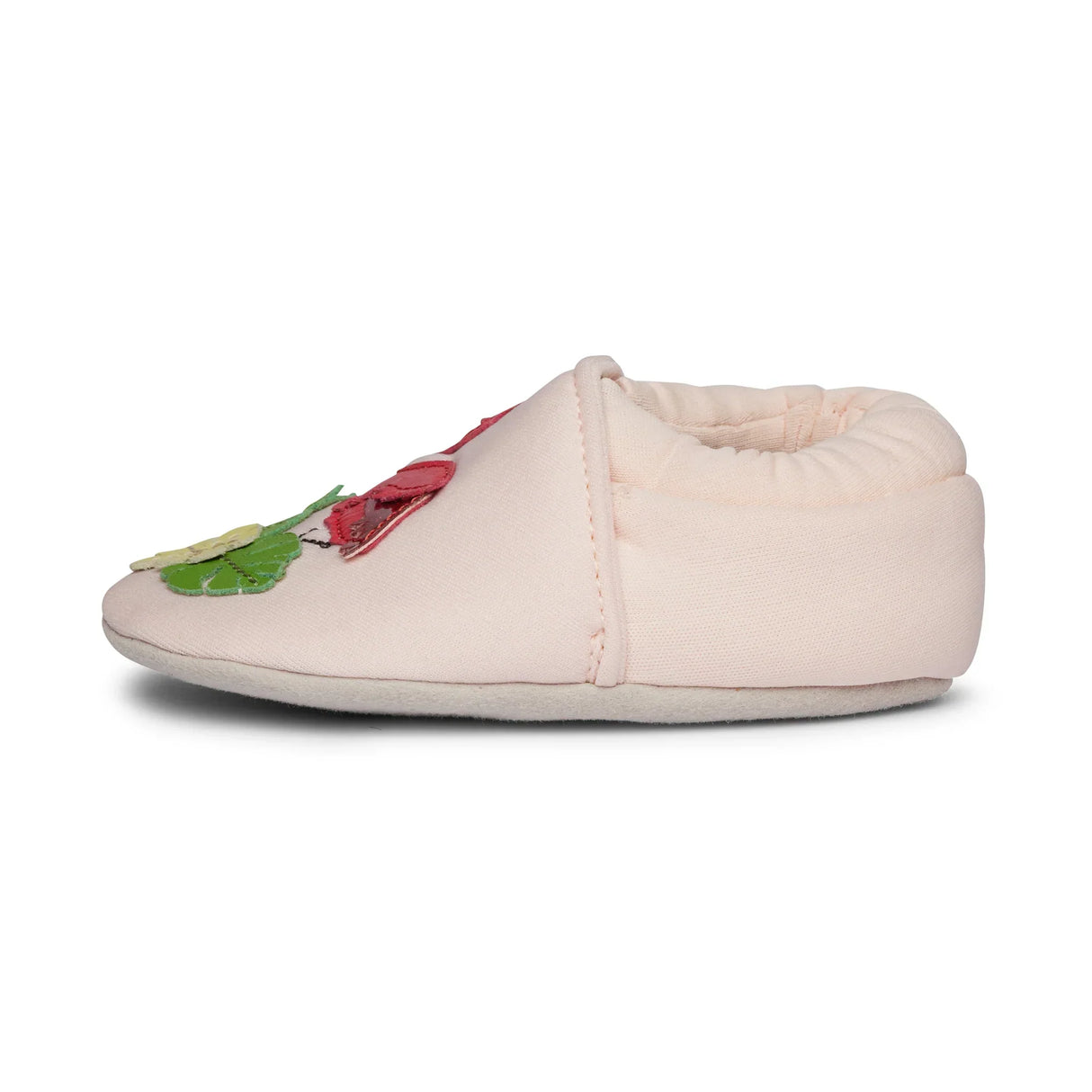 Flamingo Cotton Baby Shoe - Light Pink
