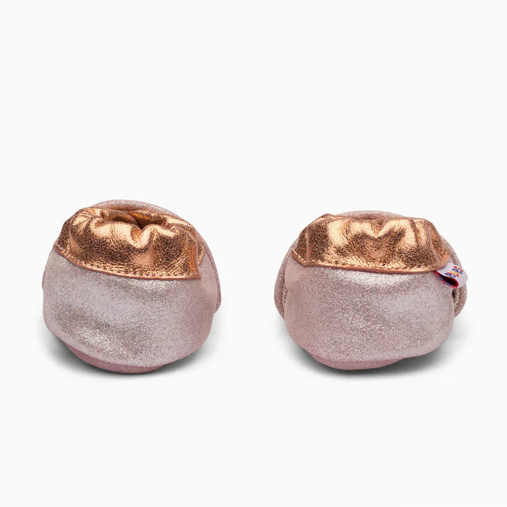 Glitterfly Leather Baby Shoe - Pink