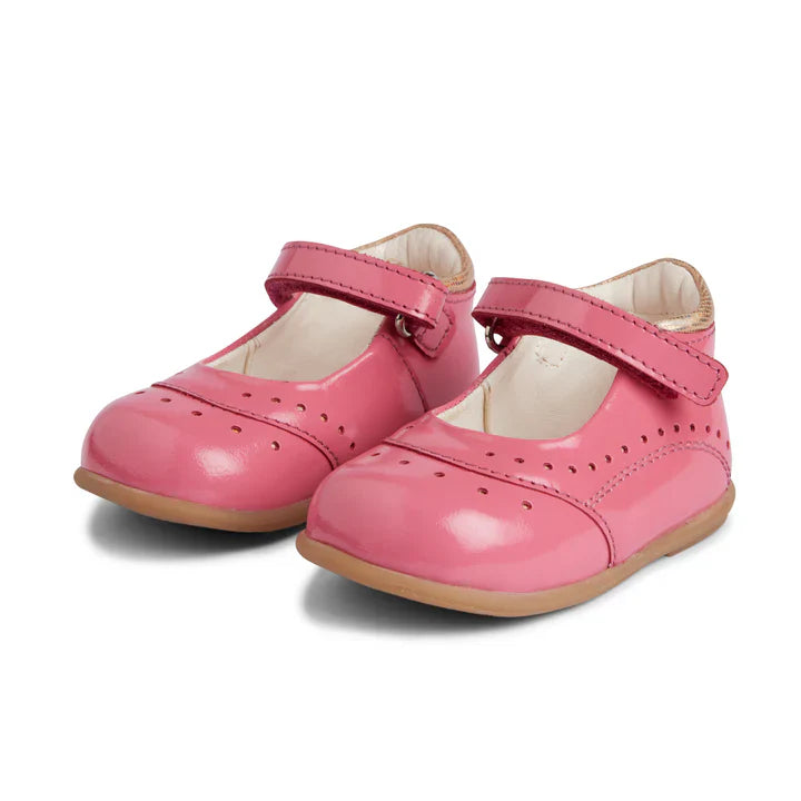 Single Strap Kids Sandals - Berry Pink
