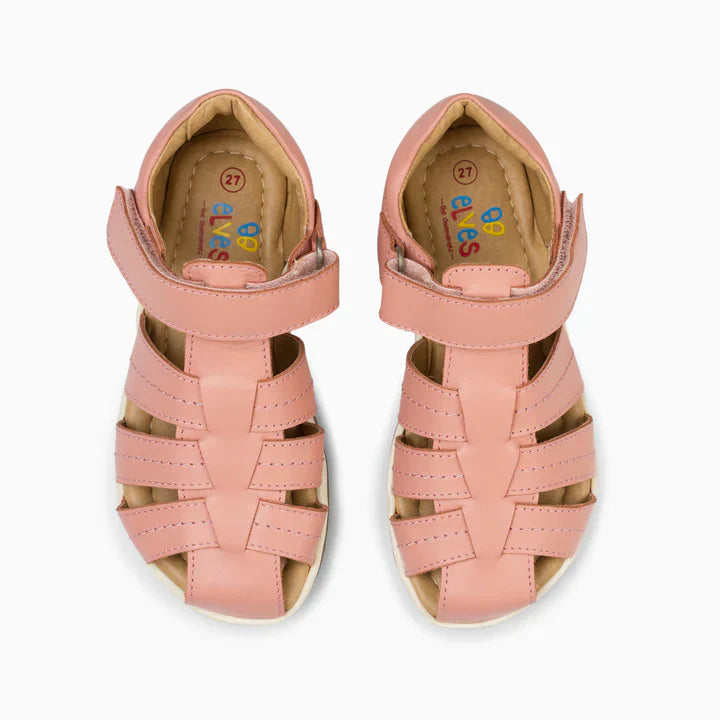 Single Strap Trio Kids Leather Sandals