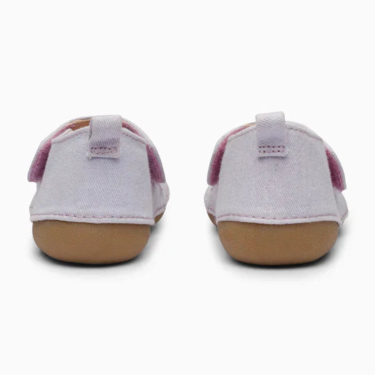 Unicorn Double Strap Kids Velcro Sandals - Lavender Purple