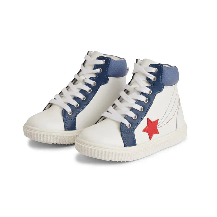 High Tops Kids Star Leather Sneakers
