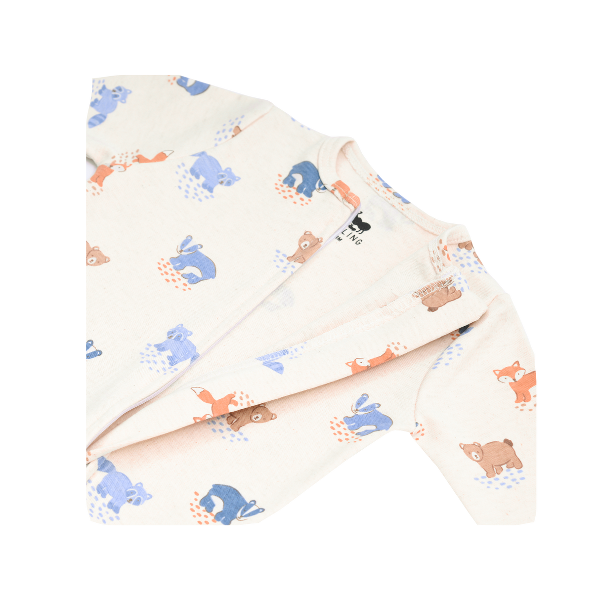 Footed Rompers - Woods