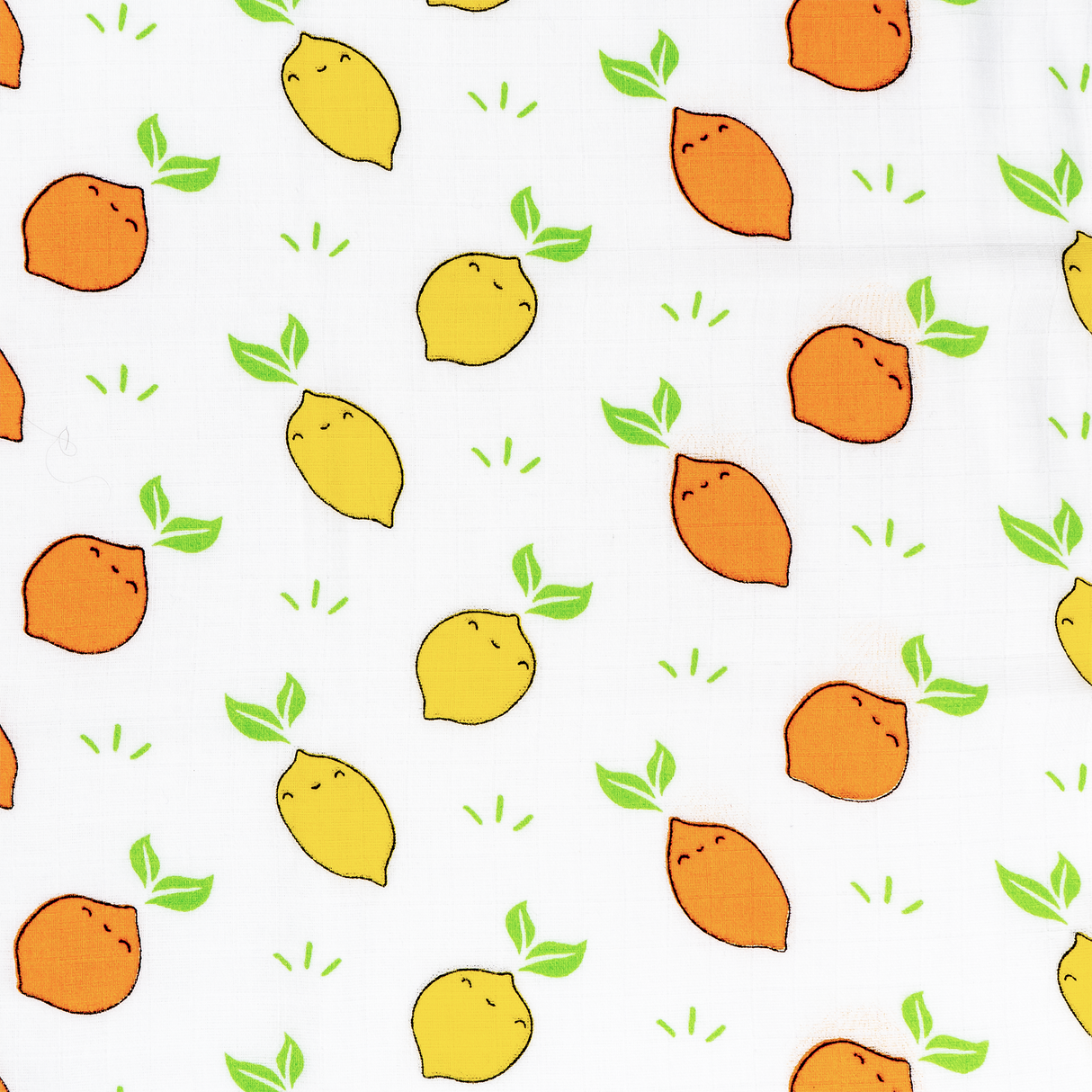 4 Layers Muslin Holding Towel - Simply Citrus