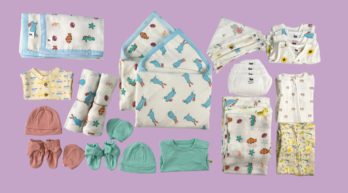 Hospital Bag For Baby - Medium Combo