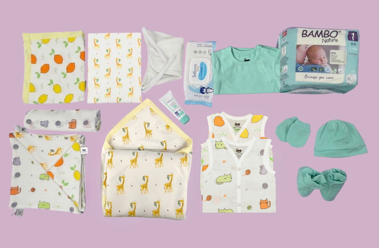 Hospital Bag For Baby - Mini Combo