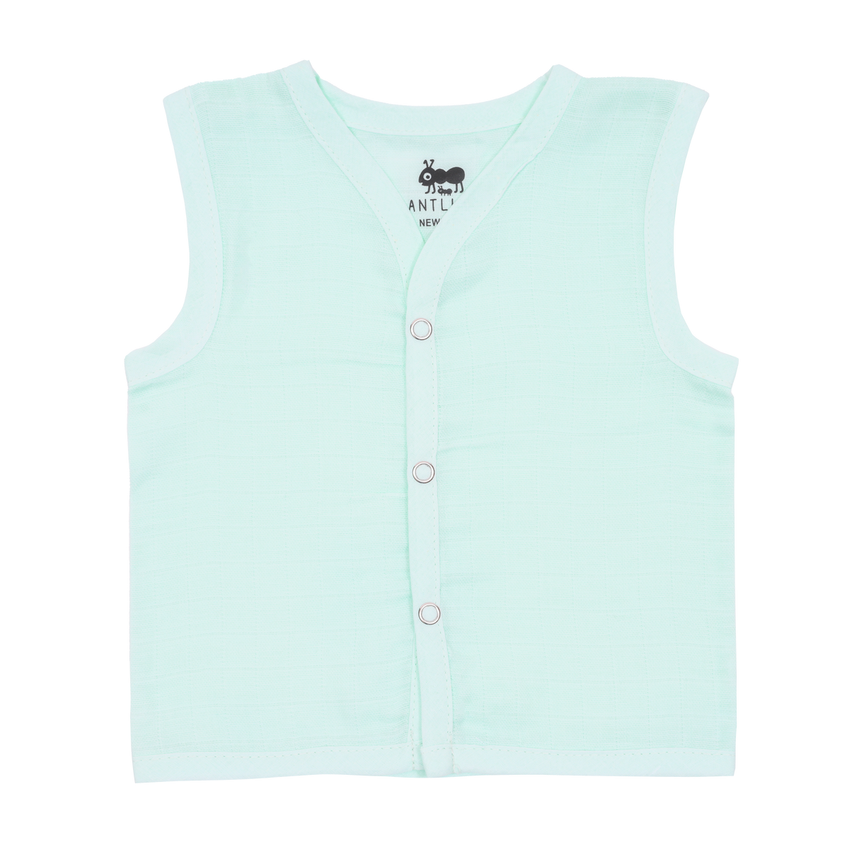 Newborn Muslin Jabla & Nappy Combo - Soft Cyan