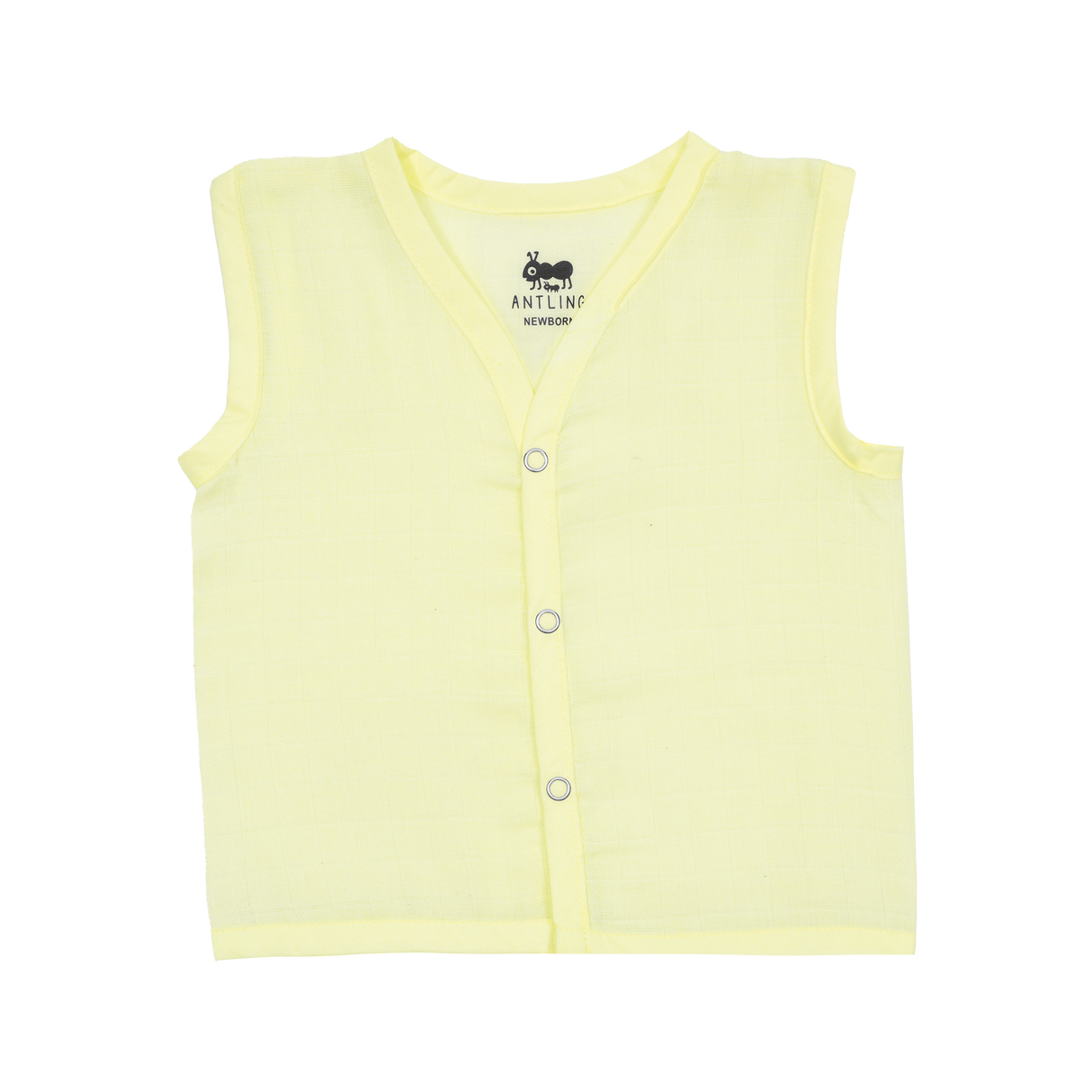 Muslin Jabla - Pastel Yellow