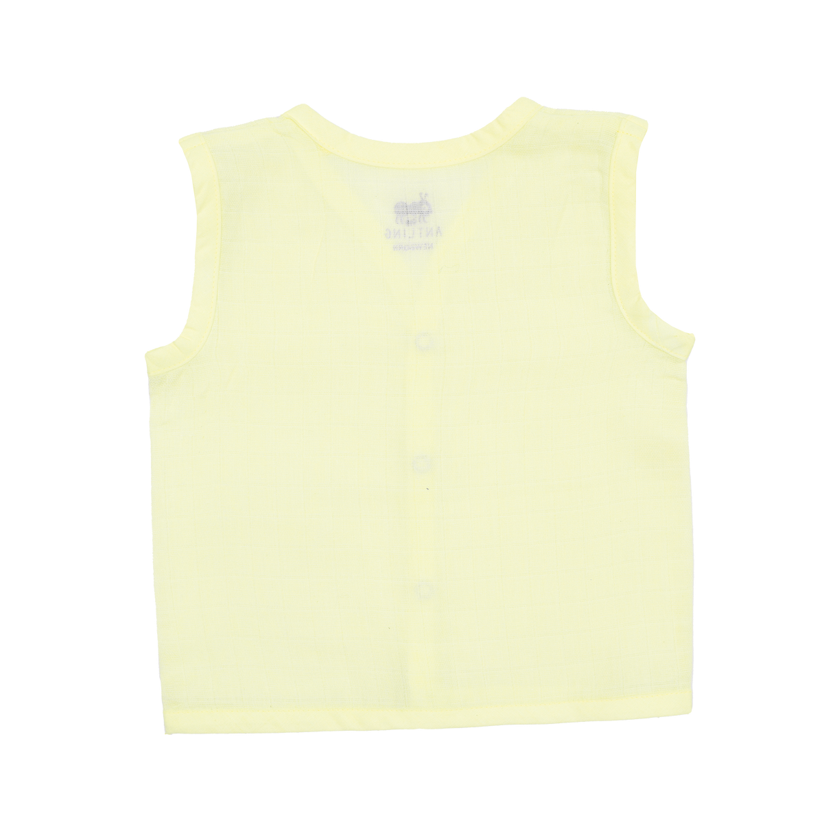 Muslin Jabla - Pastel Yellow