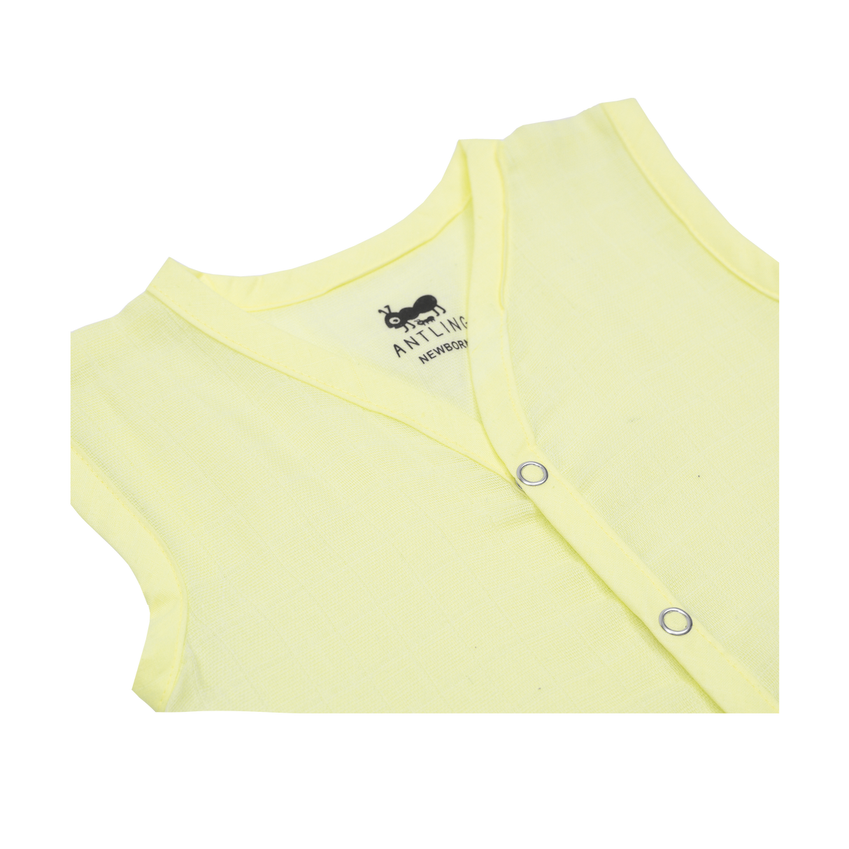 Muslin Jabla - Pastel Yellow