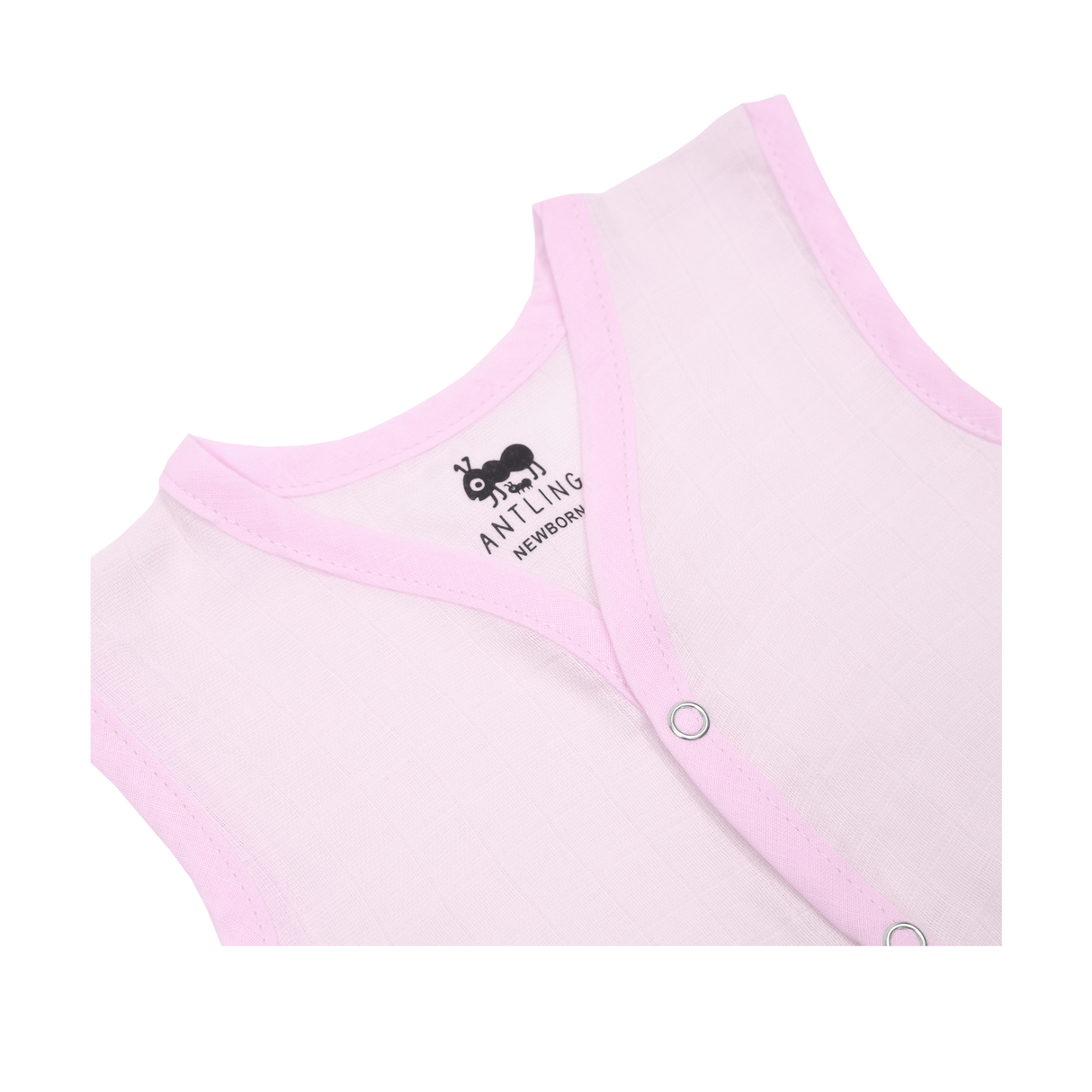 Muslin Jabla - Pastel Pink