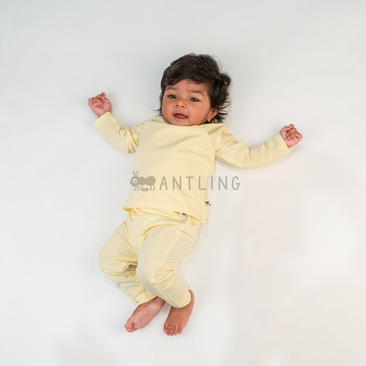 Premium Unisex Kimono Co-ords - Buttercup