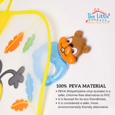 Sleeved Washable Waterproof Bib/Apron with Pocket & Tying Robe