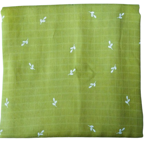 2 Layers Muslin Towel for Moms - Chartreuse Green