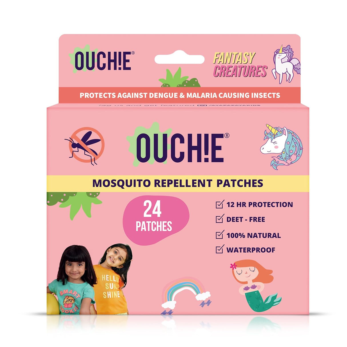 Ouchie Mosquito Repellent Patches