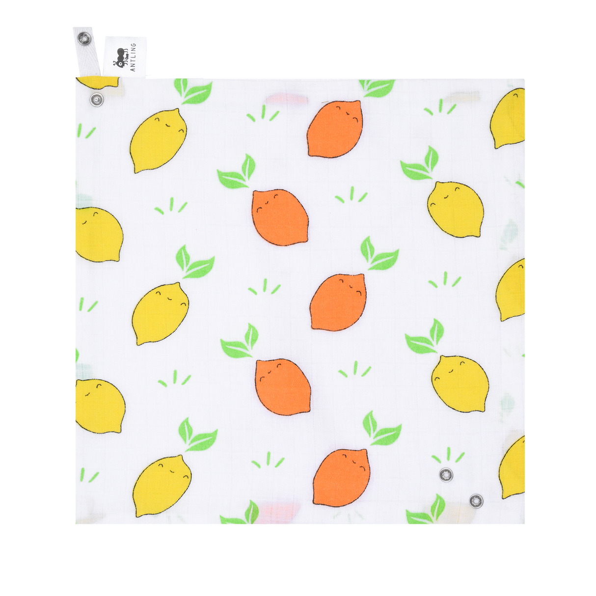 Muslin Bib cum Wash Cloth (2 layers) - Pack of 3 prints