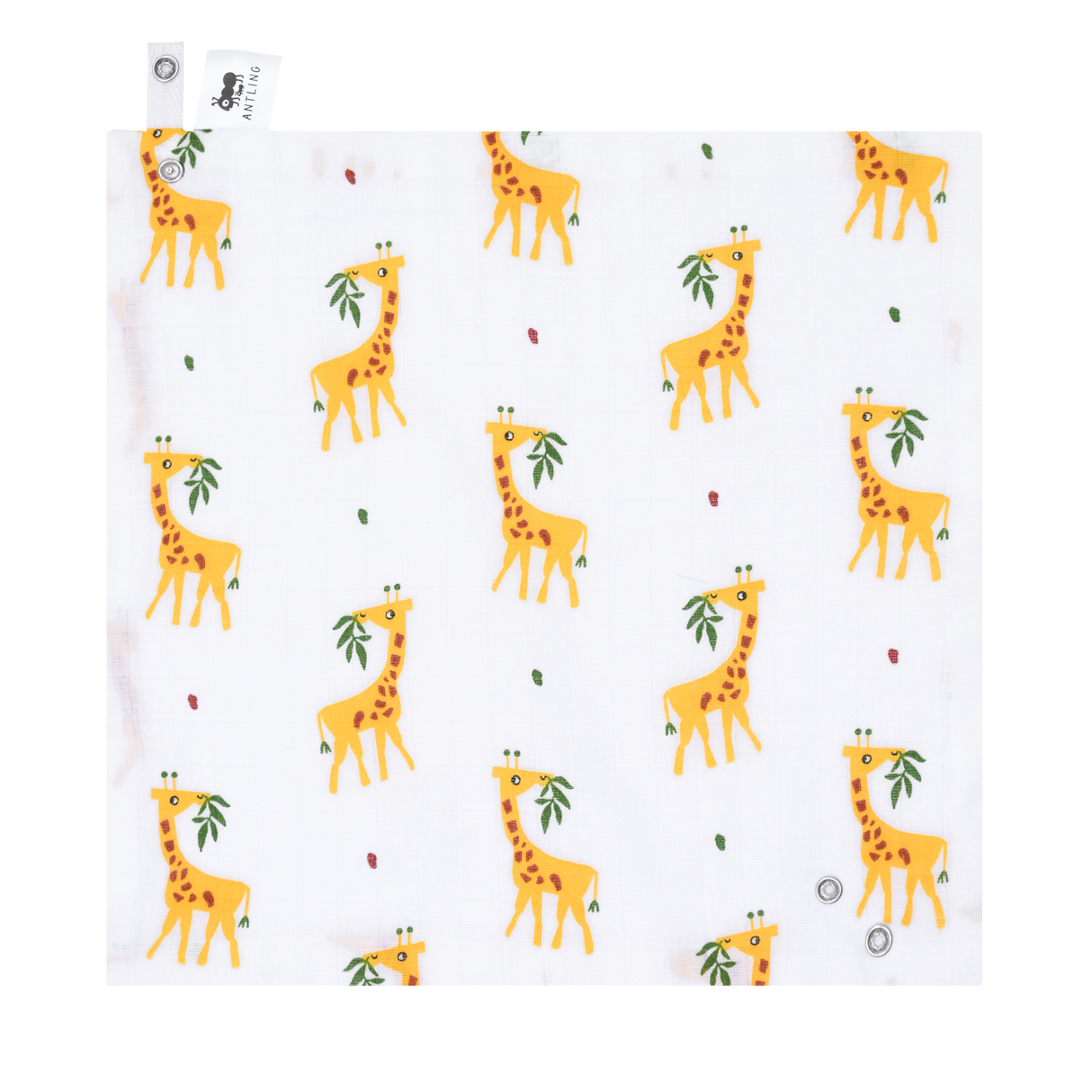 Muslin Bib cum Wash Cloth (2 layers) - Pack of 3 prints