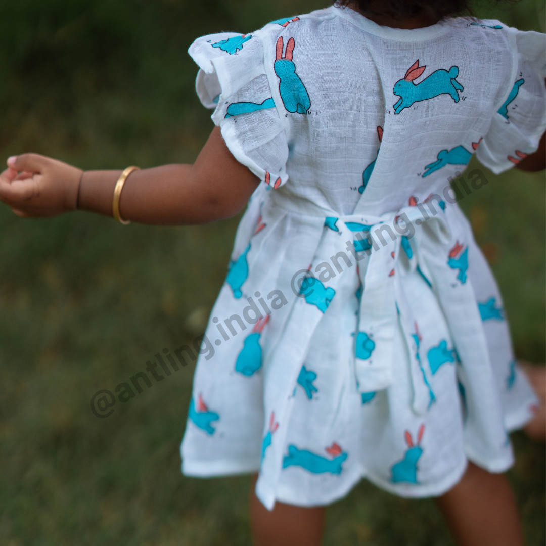 Muslin Frock - Hunny Bunny