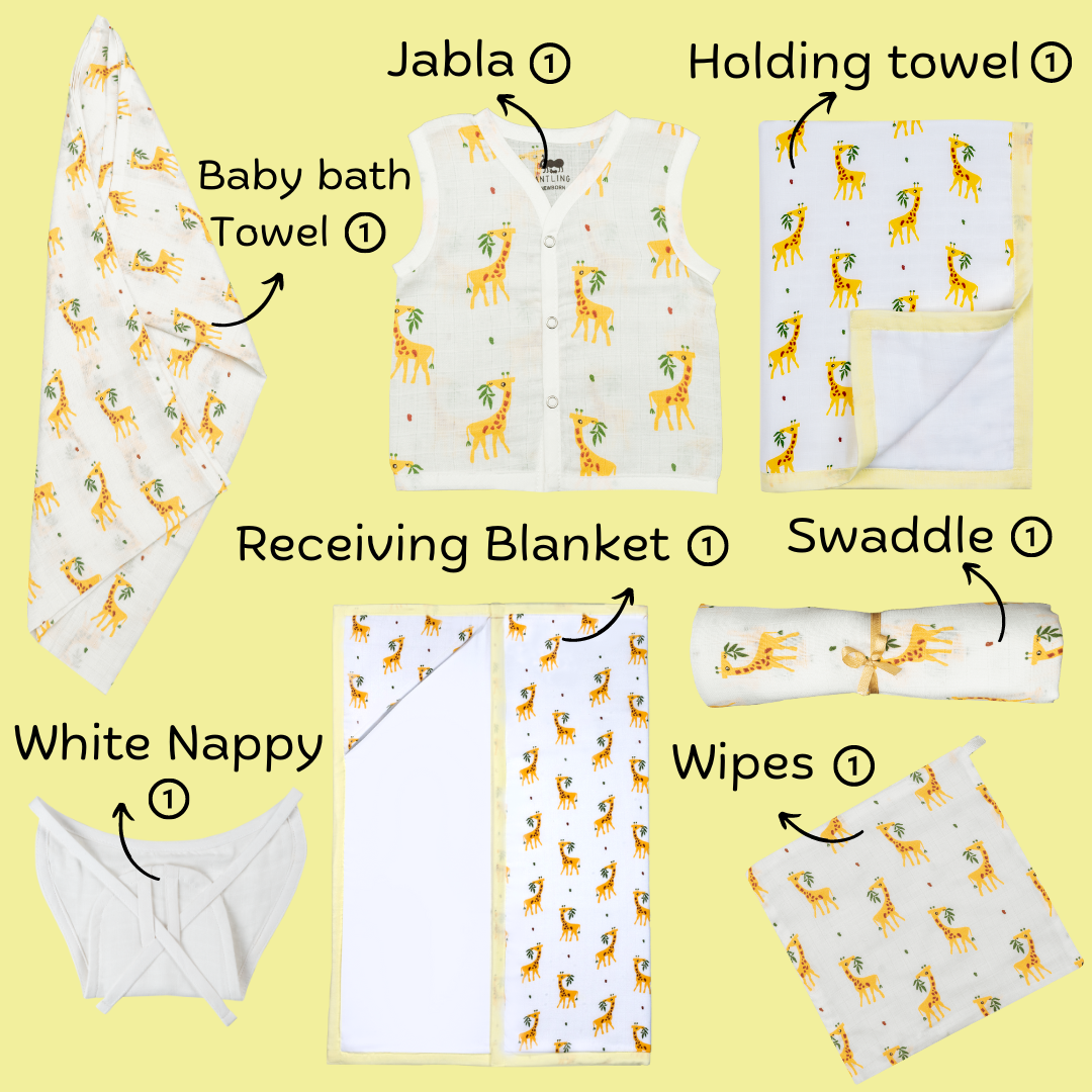 Newborn Combo - Yellow Giffy