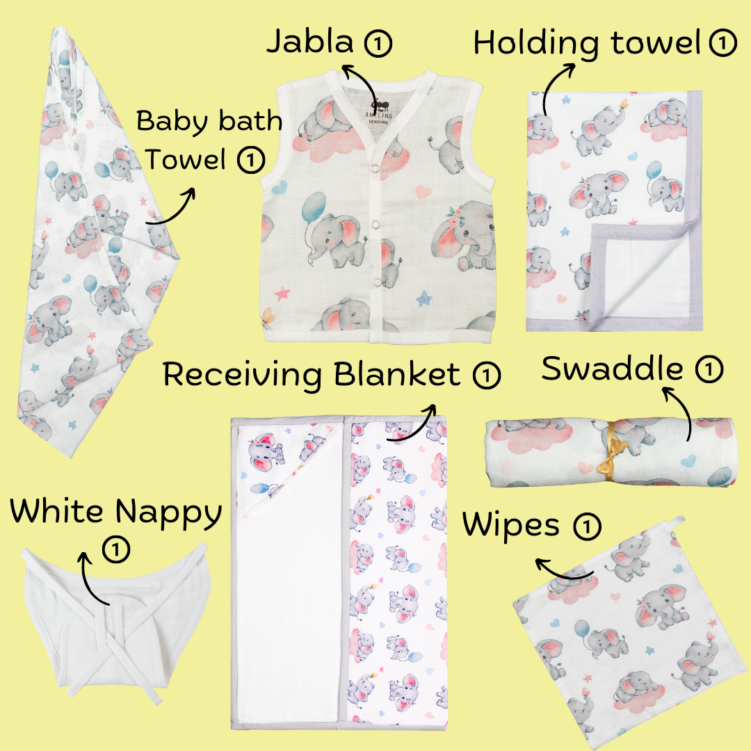 Newborn Combo - Elephant Dreams