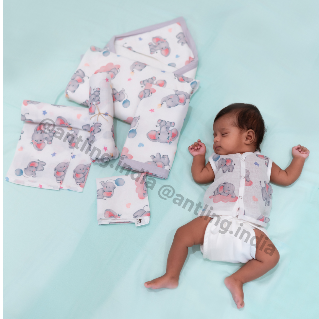 Newborn Combo - Elephant Dreams