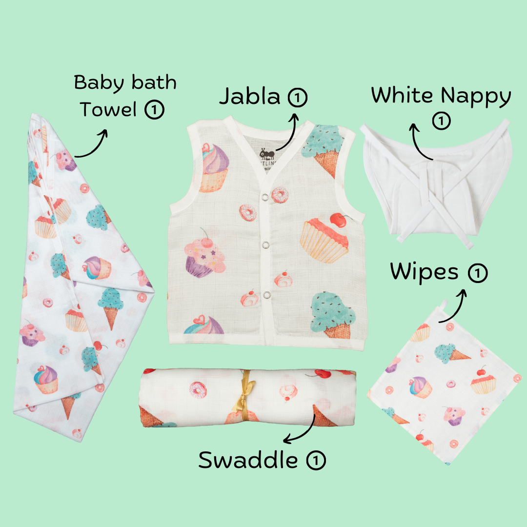 Newborn Small Combo - Yummy Dessert
