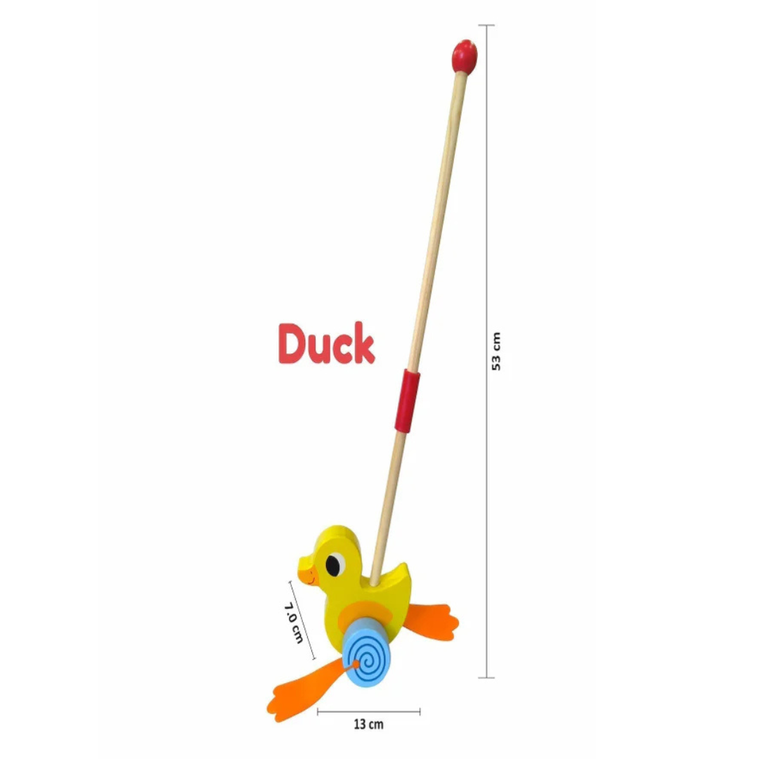 Open Ended Wooden Push Toy