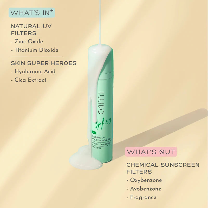 Pure Mineral Watery Sunscreen SPF 50+