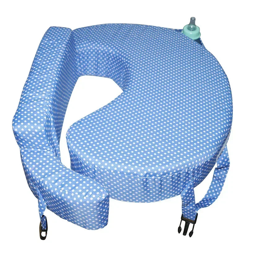 Breastfeeding Pillow - D type with Adjustable Strap