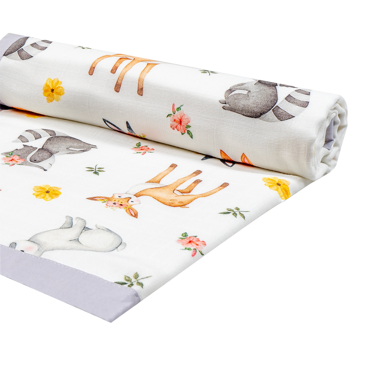 Premium 4 Layers Muslin Holding Towel - Enchanted Woods