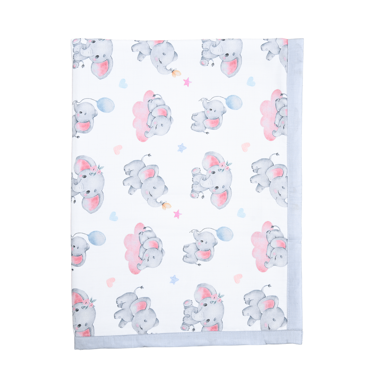 Premium Muslin Toddler Blanket (4 layers) - Elephant Dreams