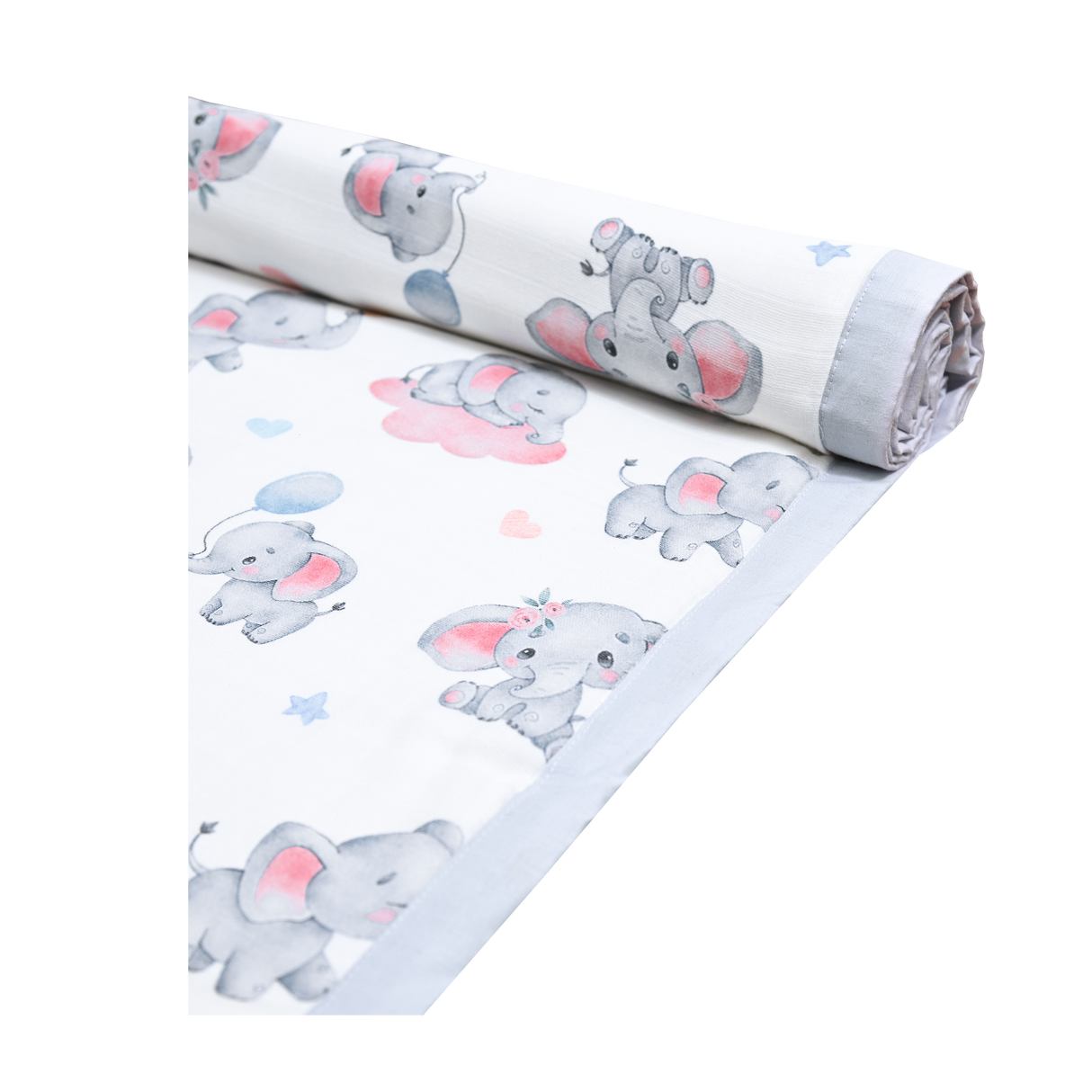Premium Muslin Toddler Blanket (4 layers) - Elephant Dreams