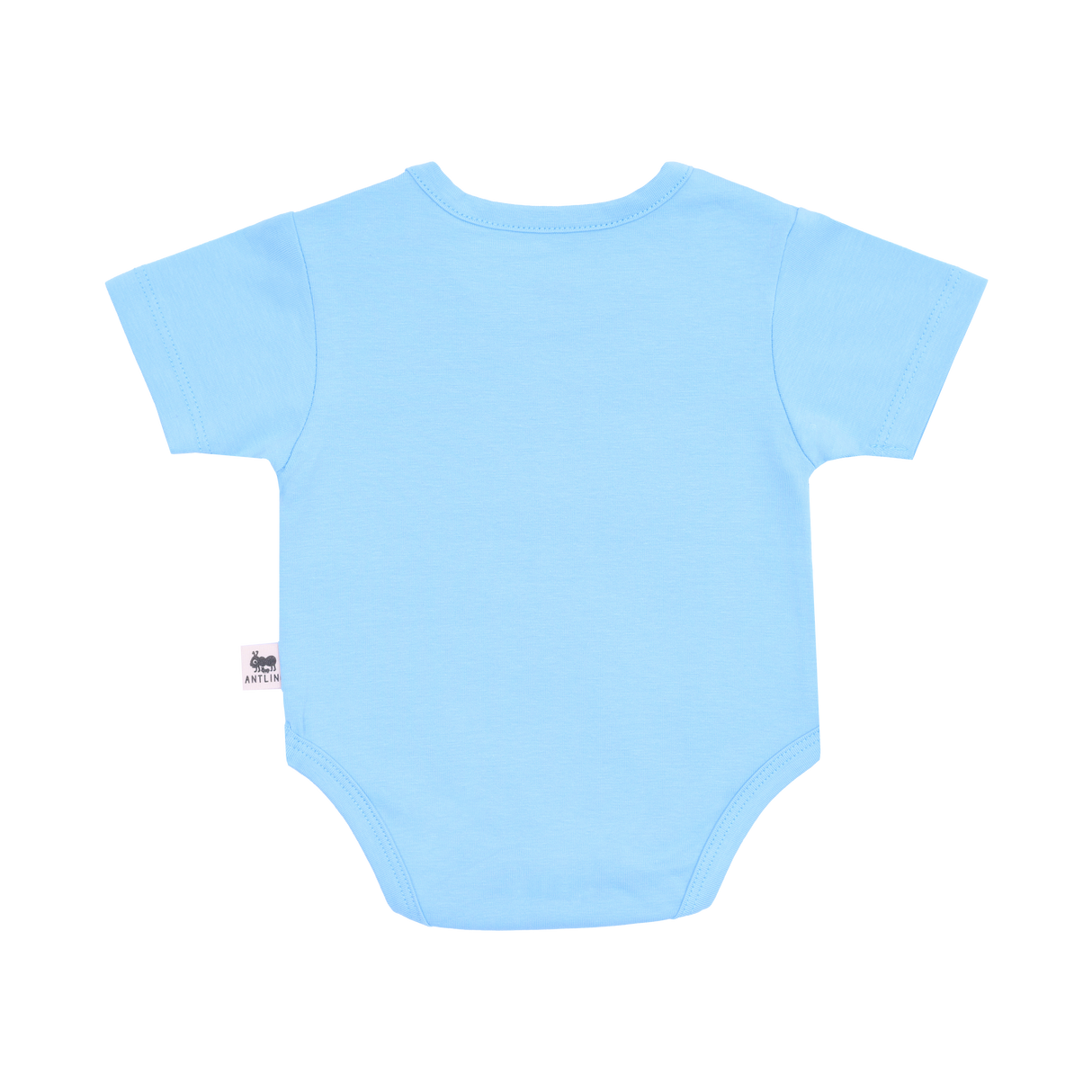 Premium Baby Unisex Cotton Half Sleeve Romper - Ice