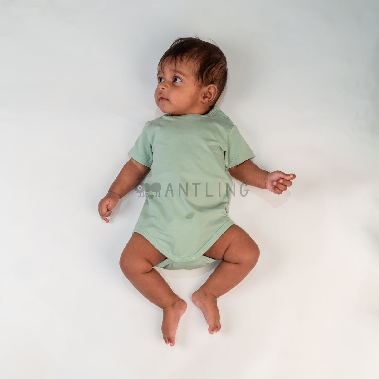 Premium Baby Unisex Cotton Half Sleeve Romper - Memory