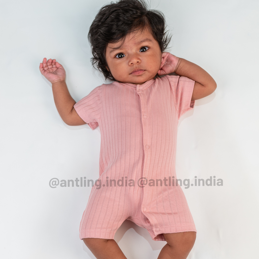 Premium Short-Sleeved Baby Bodysuit - Charm