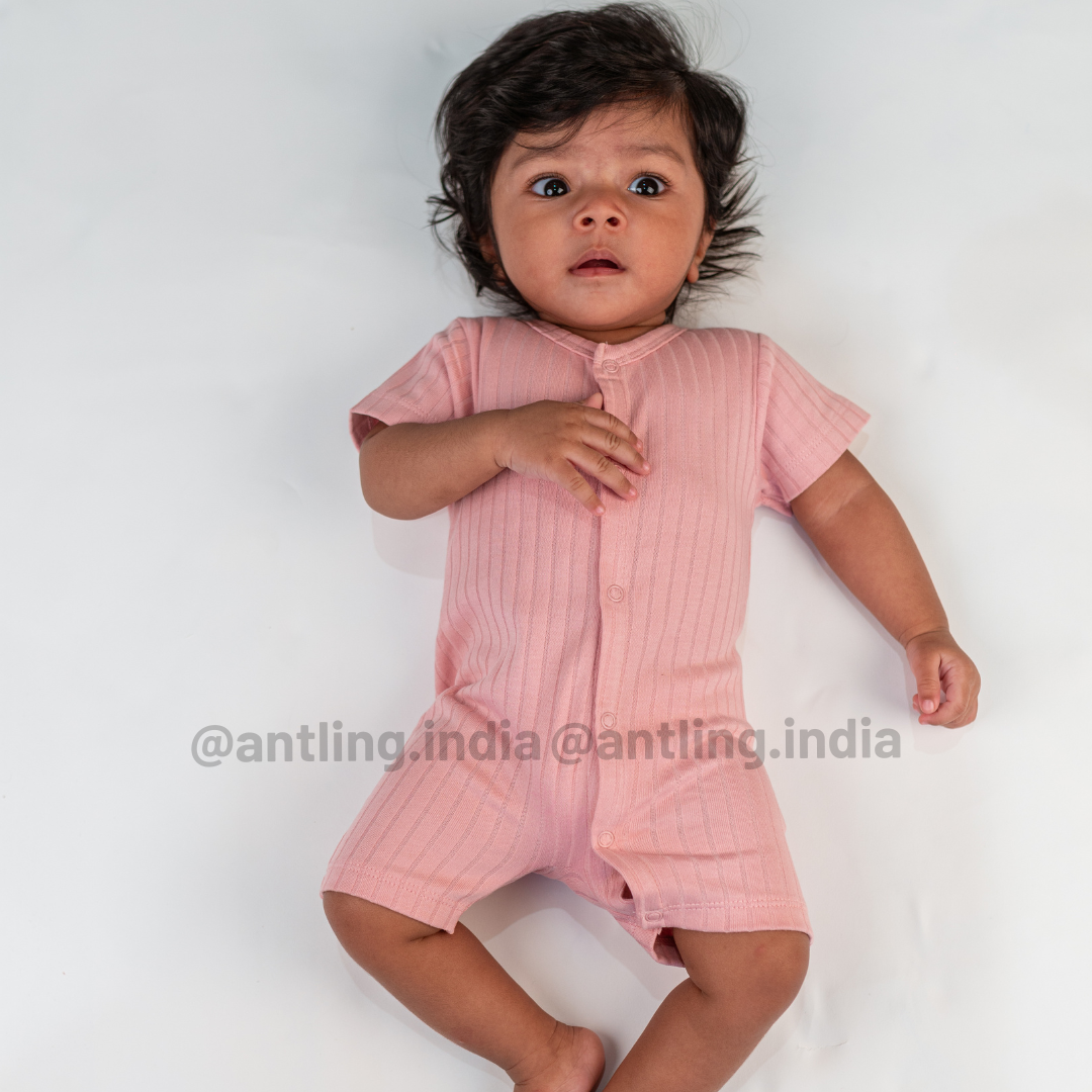 Premium Short-Sleeved Baby Bodysuit - Charm