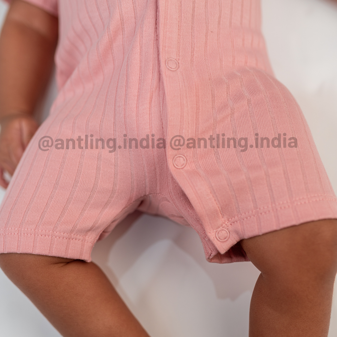 Premium Short-Sleeved Baby Bodysuit - Charm