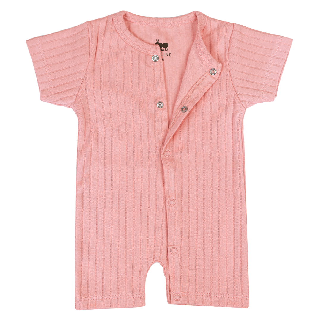 Premium Short-Sleeved Baby Bodysuit - Charm