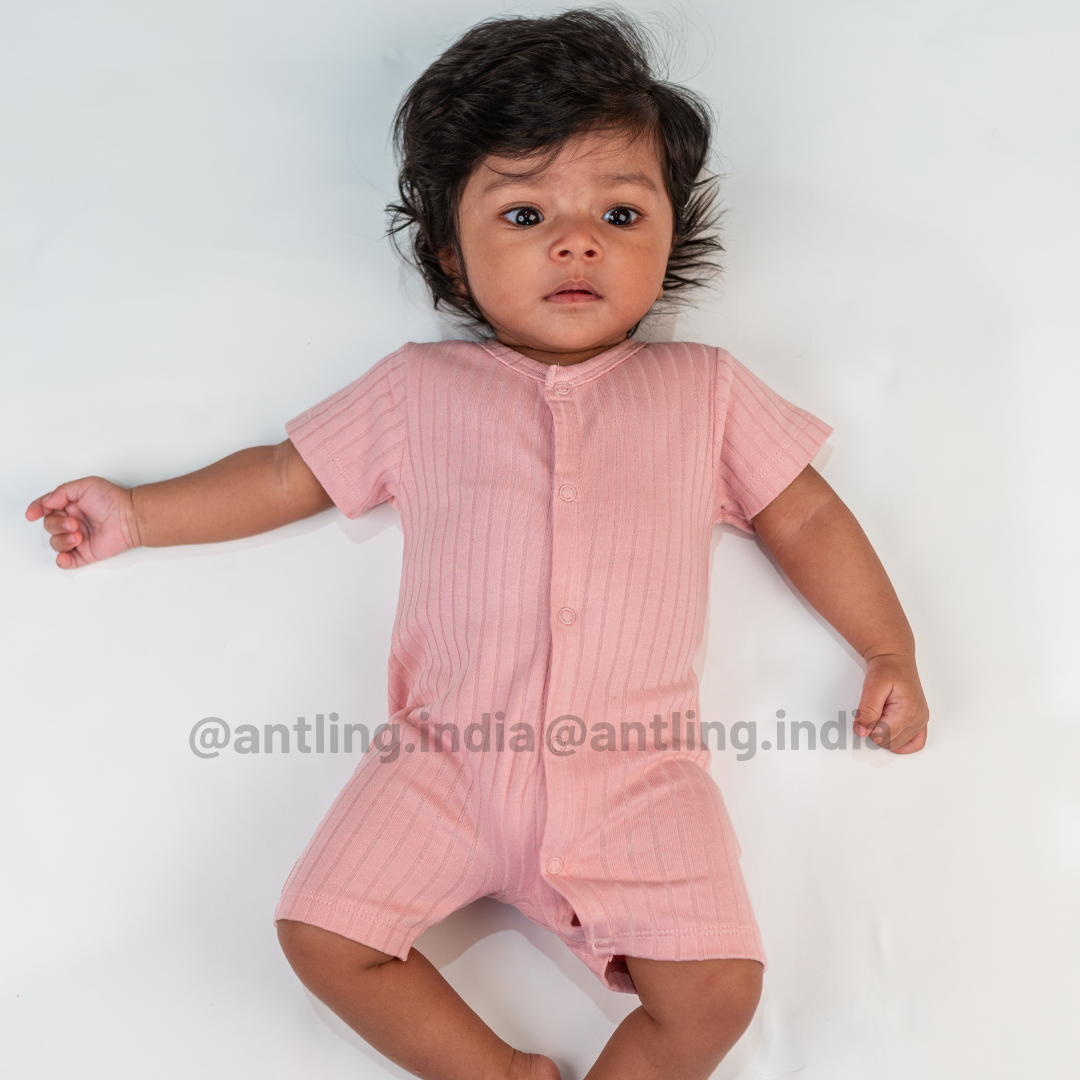 Premium Short-Sleeved Baby Bodysuit - Charm
