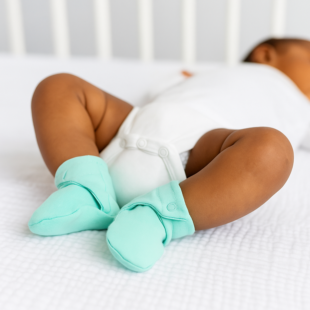 Premium Booties - Cyan