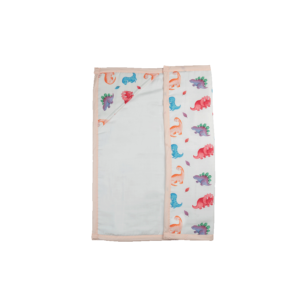 Premium Receiving Blanket (8 layers) - Dino World