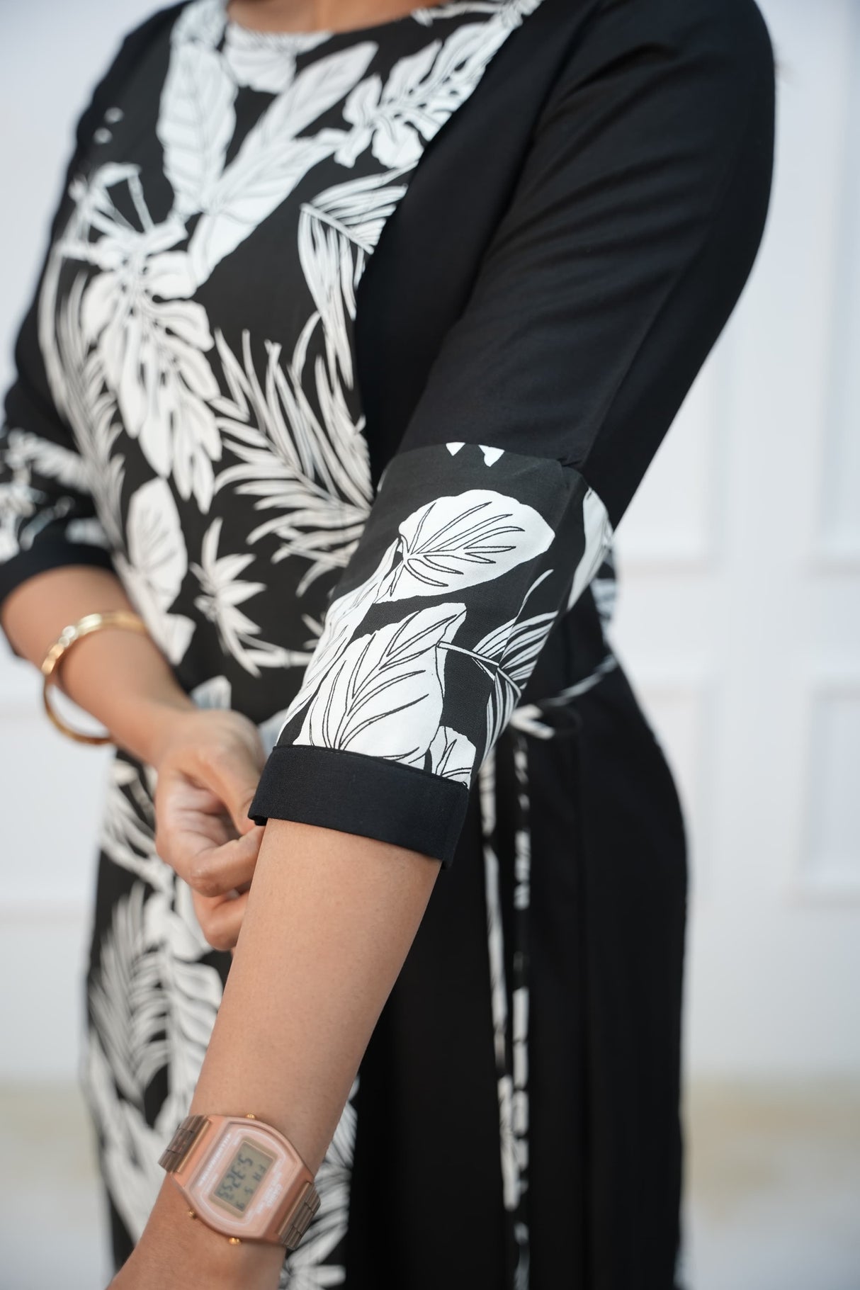 Frock - White Bloom Feeding Dress