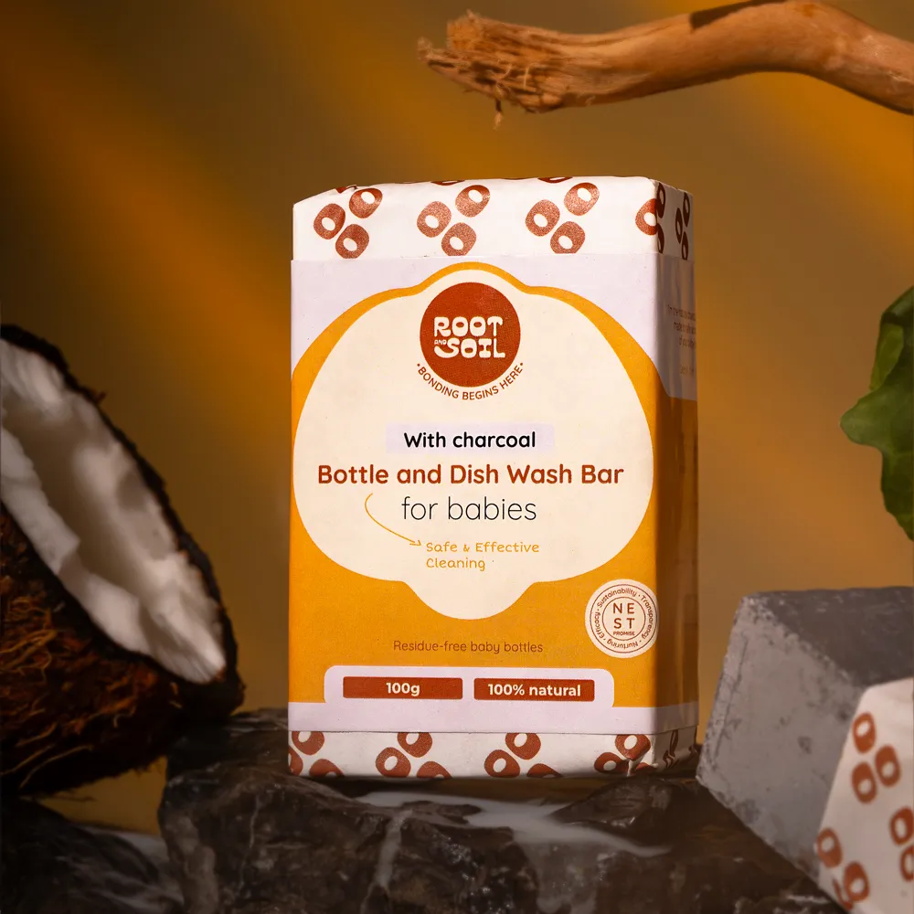 Baby bottle and dish wash bar - pack of 4