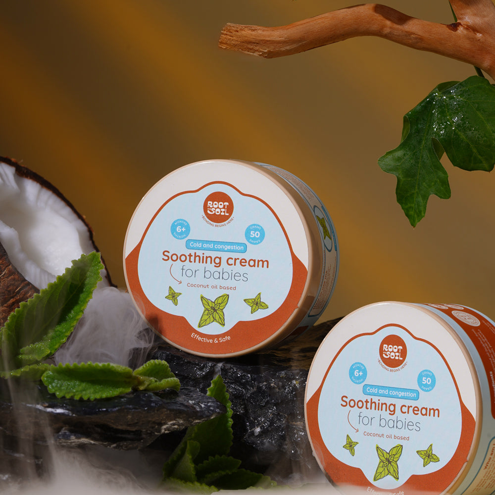 Calm and Comforting Chest Rub for Babies - pack of 2